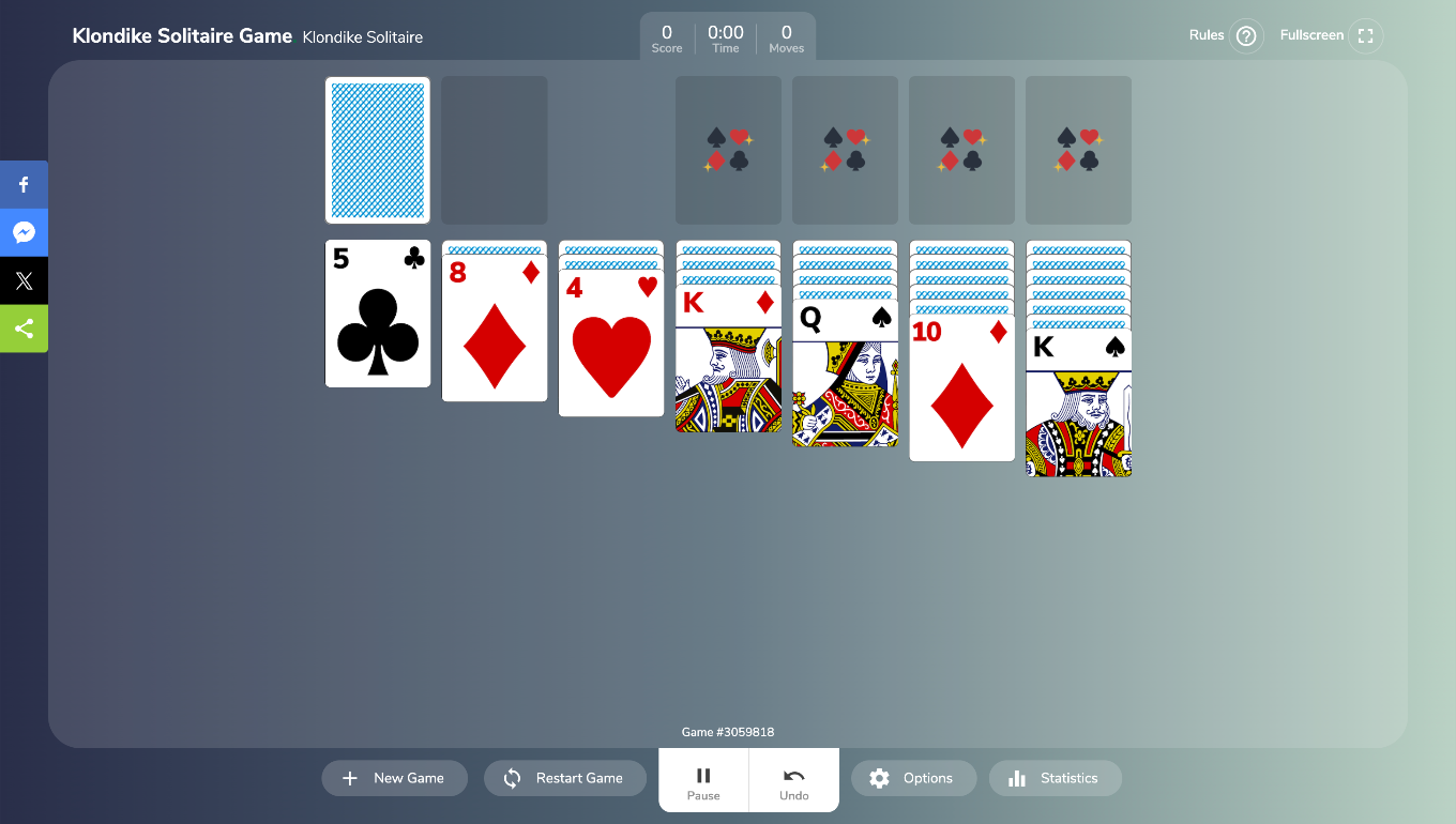 Klondike Solitaire Game (https://klondike-solitaire-game.com/)